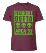 Męska koszulka z nadrukiem - Area 51 - obrazek 2