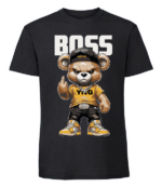 Męska koszulka z nadrukiem - Boss - obrazek 4
