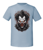 Męska koszulka z nadrukiem - Angry Joker - obrazek 2