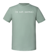 Męska koszulka z nadrukiem - I'm Not Normal - obrazek 7
