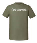 Męska koszulka z nadrukiem - I've Moved - obrazek 2