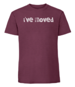 Męska koszulka z nadrukiem - I've Moved - obrazek 4