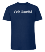 Męska koszulka z nadrukiem - I've Moved - obrazek 6