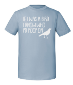 Męska koszulka z nadrukiem - If I Was A Bird - obrazek 8