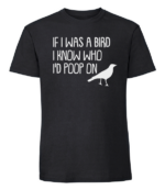 Męska koszulka z nadrukiem - If I Was A Bird - obrazek 5