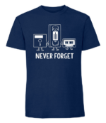 Męska koszulka z nadrukiem - Never Forget - obrazek 6