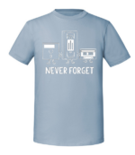 Męska koszulka z nadrukiem - Never Forget - obrazek 8