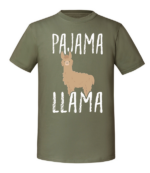 Męska koszulka z nadrukiem - Pajama Llama - obrazek 2