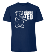 Męska koszulka z nadrukiem - The Walking Ted - obrazek 6