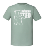 Męska koszulka z nadrukiem - The Walking Ted - obrazek 7