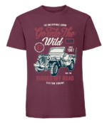 Męska koszulka z nadrukiem - Go Into The Wild - obrazek 3