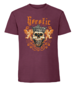 Męska koszulka z nadrukiem - King Skull - obrazek 3