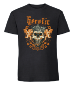 Męska koszulka z nadrukiem - King Skull