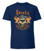 Męska koszulka z nadrukiem - King Skull - obrazek 4