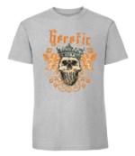 Męska koszulka z nadrukiem - King Skull - obrazek 8