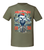 Męska koszulka z nadrukiem - Tree Army - obrazek 7