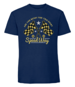 Męska koszulka z nadrukiem - Speed Way - obrazek 4