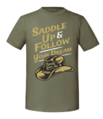 Męska koszulka z nadrukiem - Follow Your Dream - obrazek 5