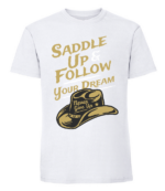 Męska koszulka z nadrukiem - Follow Your Dream - obrazek 7