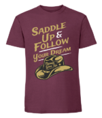 Męska koszulka z nadrukiem - Follow Your Dream - obrazek 8