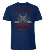 Męska koszulka z nadrukiem - The Brave Die Never 2 - obrazek 4