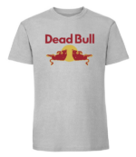 Męska koszulka z nadrukiem - Dead Bull - obrazek 7