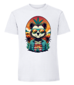 Męska koszulka z nadrukiem - THC Bear - obrazek 3