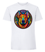 Męska koszulka z nadrukiem - Psychedelic Guardian - obrazek 3