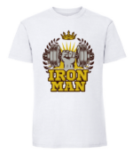 Męska koszulka z nadrukiem - Iron Man
