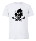 Męska koszulka z nadrukiem - Void Skull - obrazek 2
