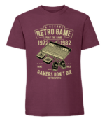 Męska koszulka z nadrukiem - Retro Game - obrazek 7
