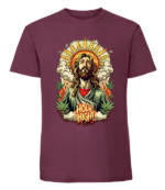 Męska koszulka z nadrukiem - Holy High - obrazek 7
