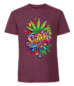 Męska koszulka z nadrukiem - Sativa - obrazek 7