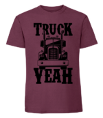 Męska koszulka z nadrukiem - Truck Yeah - obrazek 7