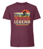 Męska koszulka z nadrukiem - The Cycling Legend - obrazek 7