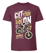 Męska koszulka z nadrukiem - Get Your Ride On - obrazek 6