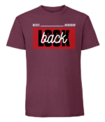 Męska koszulka z nadrukiem - Never Look Back - obrazek 6