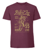 Męska koszulka z nadrukiem - Riders