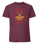 Męska koszulka z nadrukiem - Motorcycle Riding Group - obrazek 7