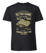 Męska koszulka z nadrukiem - Retro Game - obrazek 9