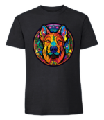 Męska koszulka z nadrukiem - Psychedelic Guardian - obrazek 9