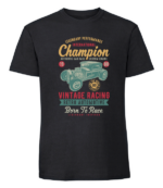Męska koszulka z nadrukiem - International Champion Vintage Racing