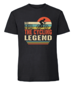 Męska koszulka z nadrukiem - The Cycling Legend - obrazek 9