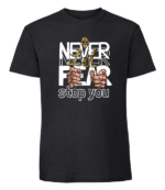 Męska koszulka z nadrukiem - Never Let Fear Stop You - obrazek 8