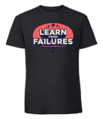 Męska koszulka z nadrukiem - Learn From Failures - obrazek 9