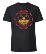 Męska koszulka z nadrukiem - Motorcycle Riding Group - obrazek 9