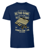 Męska koszulka z nadrukiem - Retro Game - obrazek 2