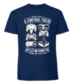 Męska koszulka z nadrukiem - A Control Freak