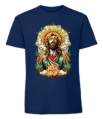 Męska koszulka z nadrukiem - Holy High