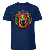 Męska koszulka z nadrukiem - Psychedelic Guardian - obrazek 2
